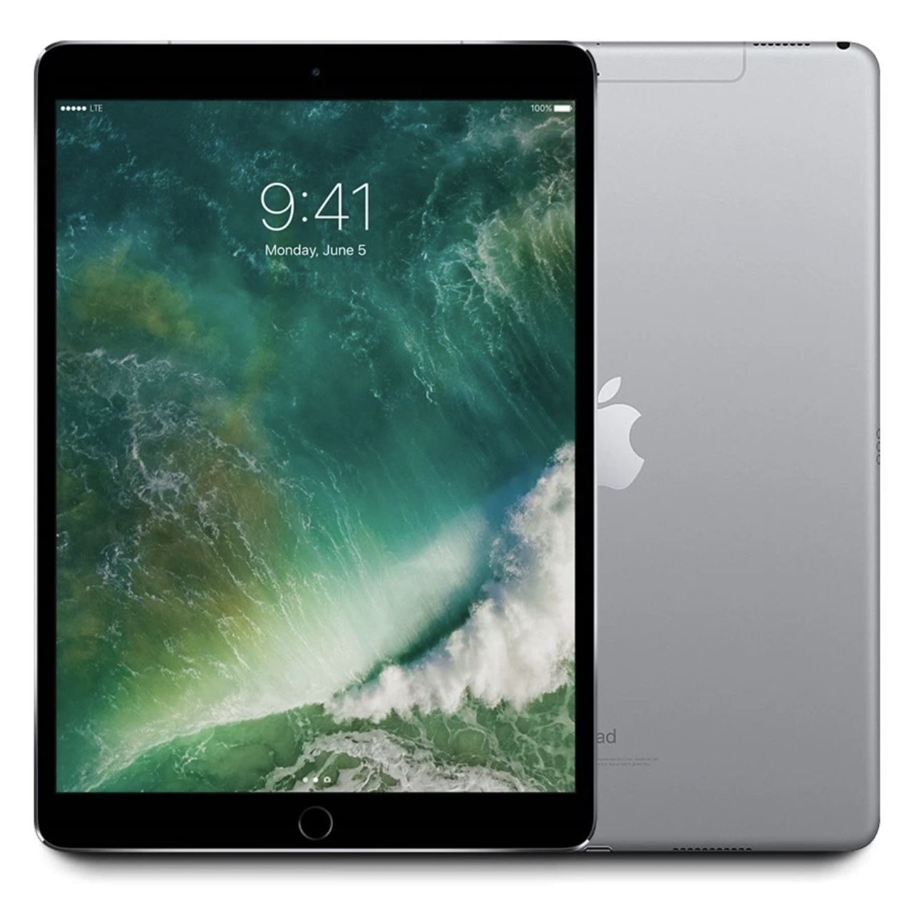 2017 Apple iPad Pro 64GB WiFi/Unlocked 90%+ Battery