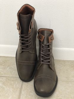 Brand New Authentic Handcrafted “LEO FRATTINI’S” Sneakers and Boots. REAL FULL GRAIN LEATHER IN AND OUT.