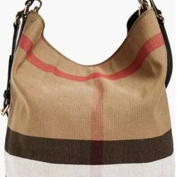 BURBERRY Ashby Medium Hobo Tote and Shoulder Bag (contact info removed)