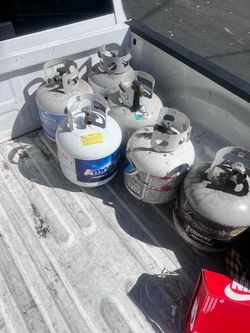 Big propane tanks $30 each