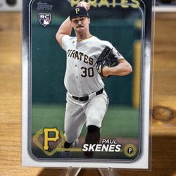 US100 Paul Skenes 2024 Topps Update Rookie
