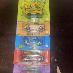 TMNT Hot Wheels Set 