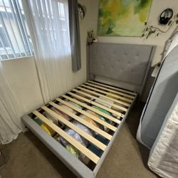 Grey Bed Frame 