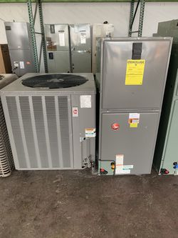 Ac unit set 3 tons installed