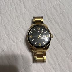 Tommy Hilfiger Watch Gold Plated