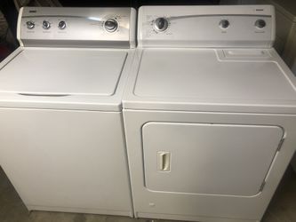 Kenmore washer and gas dryer both work great