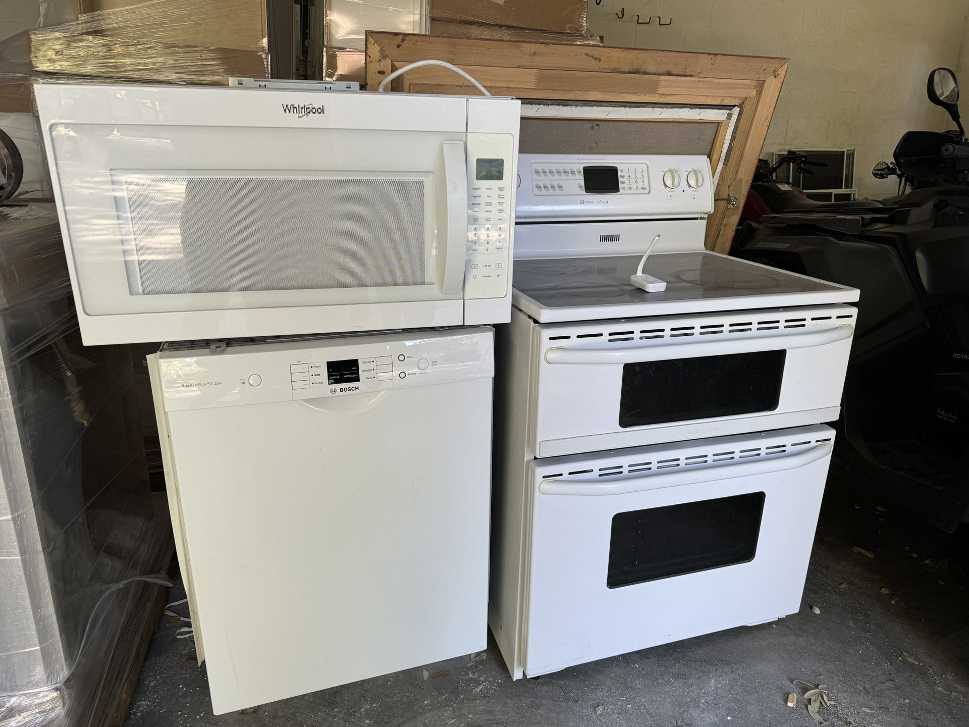 Dishwasher, Stove And Microwave, Good Working Cond.