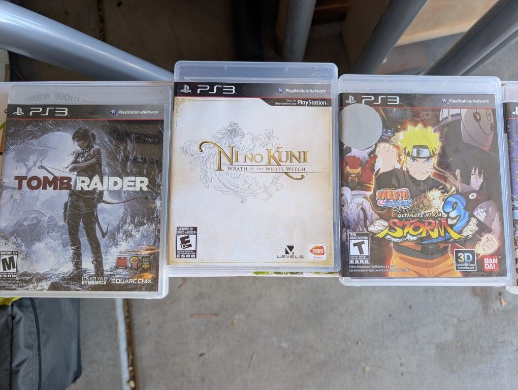PS3 Games (And One pS4 Game)