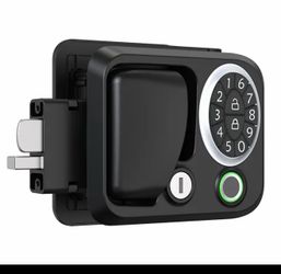 * New RV Door Lock with Keys * Brand: XpoRTIOn * Black Metal * Fits RV, Travel Trailer, Camper