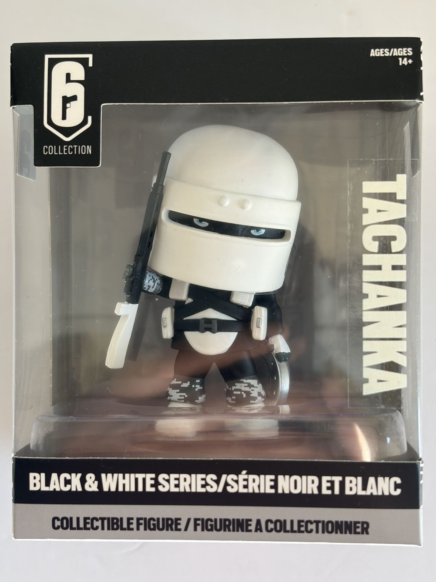 NEW Ubisoft Rainbow Six Collection Chibi Vinyl Figure Tachanka Black And White