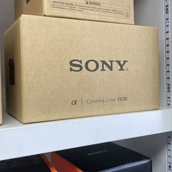 Sony FX30 Cinema Camera
