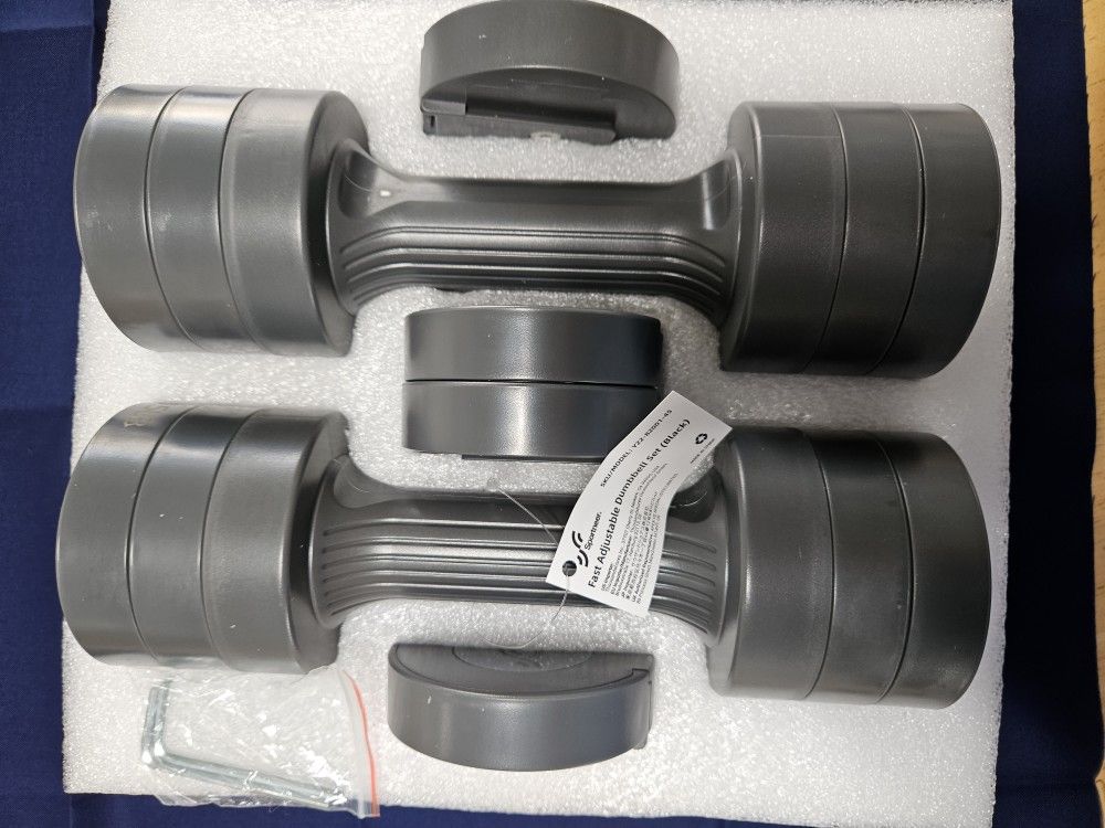 Brand New Set Adjustable Dumbbell Weights