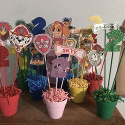 Kids Party Centerpieces