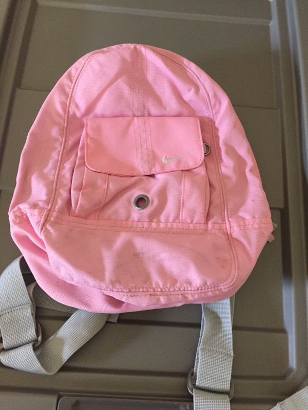 Mini pink Nike backpack