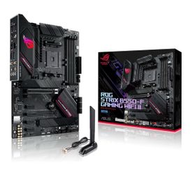 Asus ROG Strix B550-F Gaming WiFi II AMD AM4 (3rd Gen Ryzen) ATX Gaming Motherboard (PCIe 4.0,WiFi 6E, 2.5Gb LAN, BIOS Flashback, HDMI 2.1, Addressabl