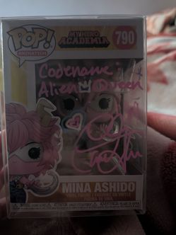 My hero academia signed Mina Ashido Funko pop