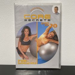 Core Secrets Fundamentals DVD NEW SEALED Gunnar Peterson's Give Me 20 Fitness