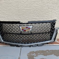 Cadillac Escalade Grill 2021, 2022, 2023, Cadillac Escalade Grille, NEW TAKE OFF PART, EXCELLENT CONDITION, OEM Cadillac Bumper Grill , Oem 