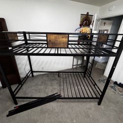 Twin Metal Bunk Bed