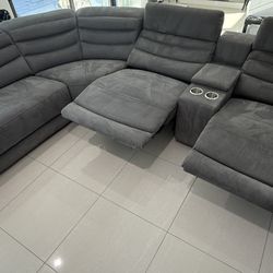 L Shaped Sectional w/ Recliners