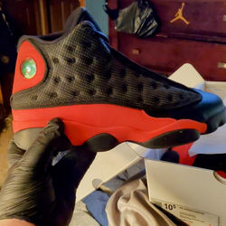 Jordan 13 breds new size 10.5