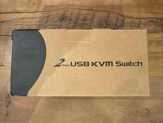 2 port USB KVM switch