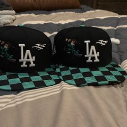 2 New Dodger Demon Slayer Hats