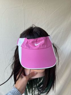 Nike Pink and White Women's Performance Visor Dri-Fit‎ Visor