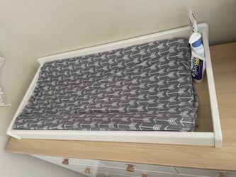 Diaper Changing Table Topper + Free mattress