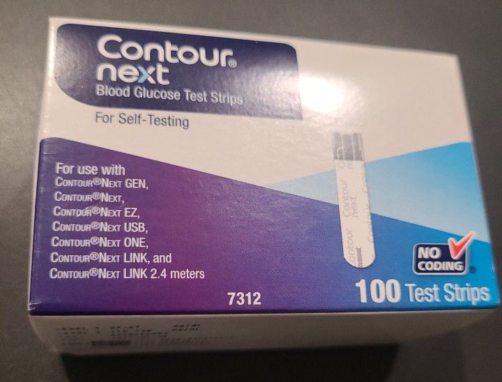Contour Next Blood Glucose Test Strips