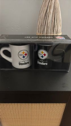 2 piece Steelers ceramic cup set