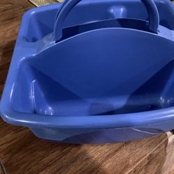 Blue Cleaning Caddy