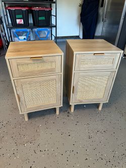 2 Brand New Matching Nightstand or End Tables