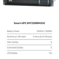 APC UPS 2200