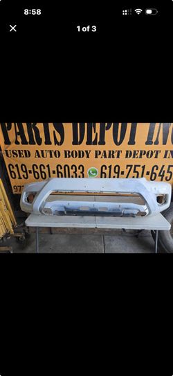 2012-2015 toyota tacoma front bumper