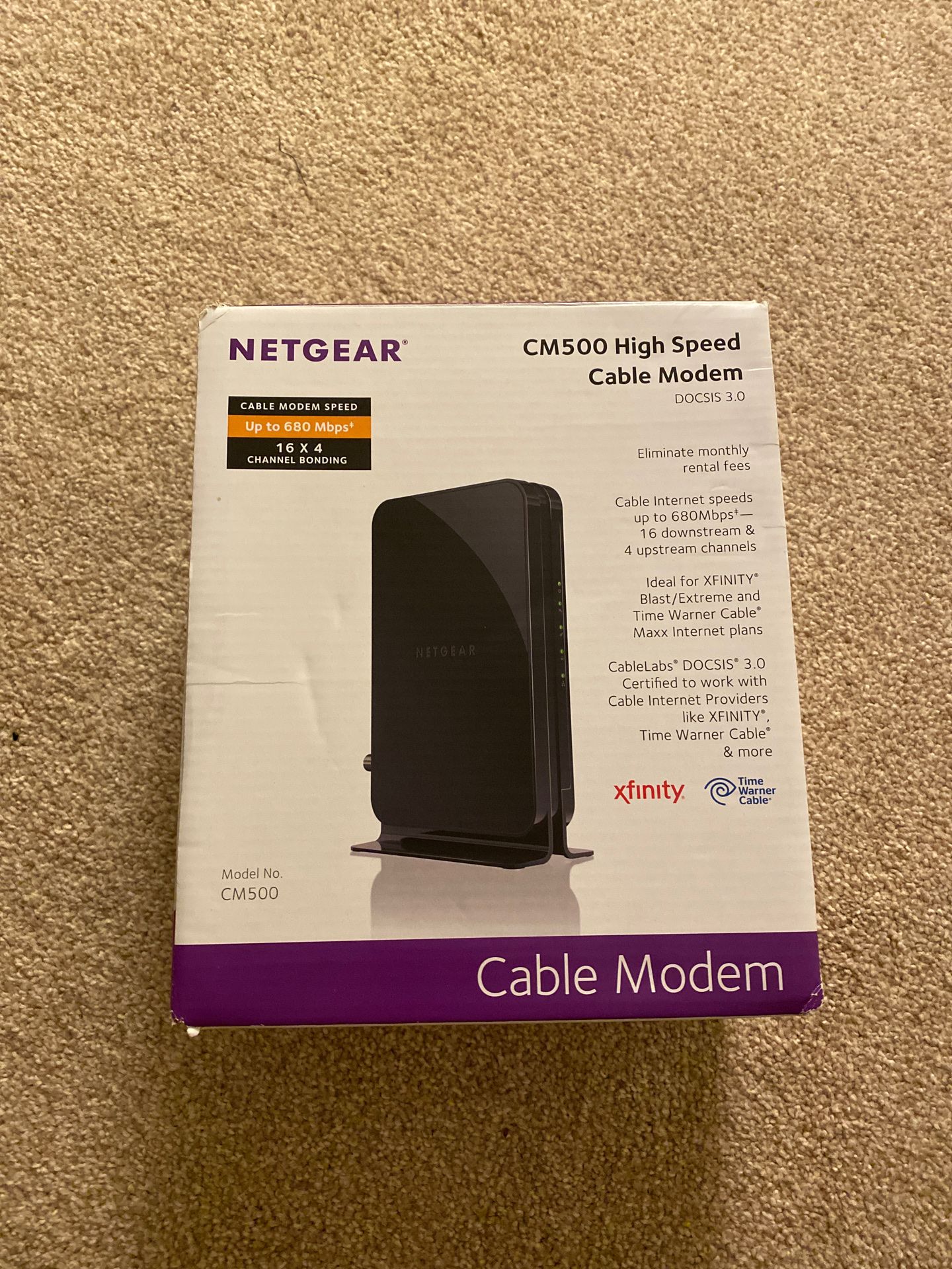 Cable modem netgear cm500
