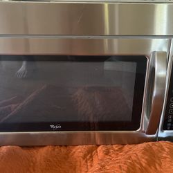 Whirlpool Over Range Microwave 