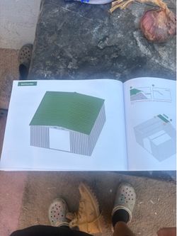 Casita de metal Nueba $400