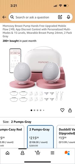 Momcozy breast pump hands free