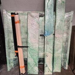 Queen Size Upholstered Bed Frame – Complete