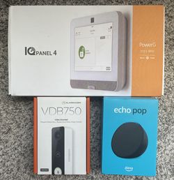 Home Security Panel - Video Doorbell - Alexa Echo