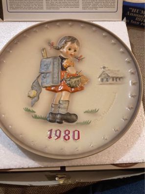 Vintage 1980 West Germany Hummel Collector Plate