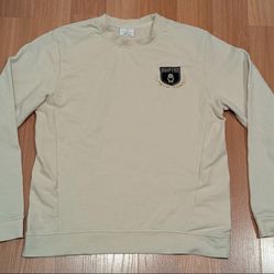 Empyre Beige size M terry crewneck sweatshirt