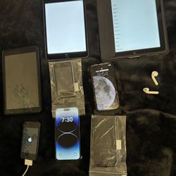4 iPhones / 2 iPads/ 2 iPods/ AirPods / 1 Tablet