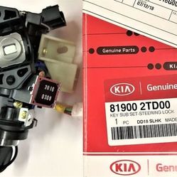 Kia 81900-2TD00 Steering Lock Key Sub Set