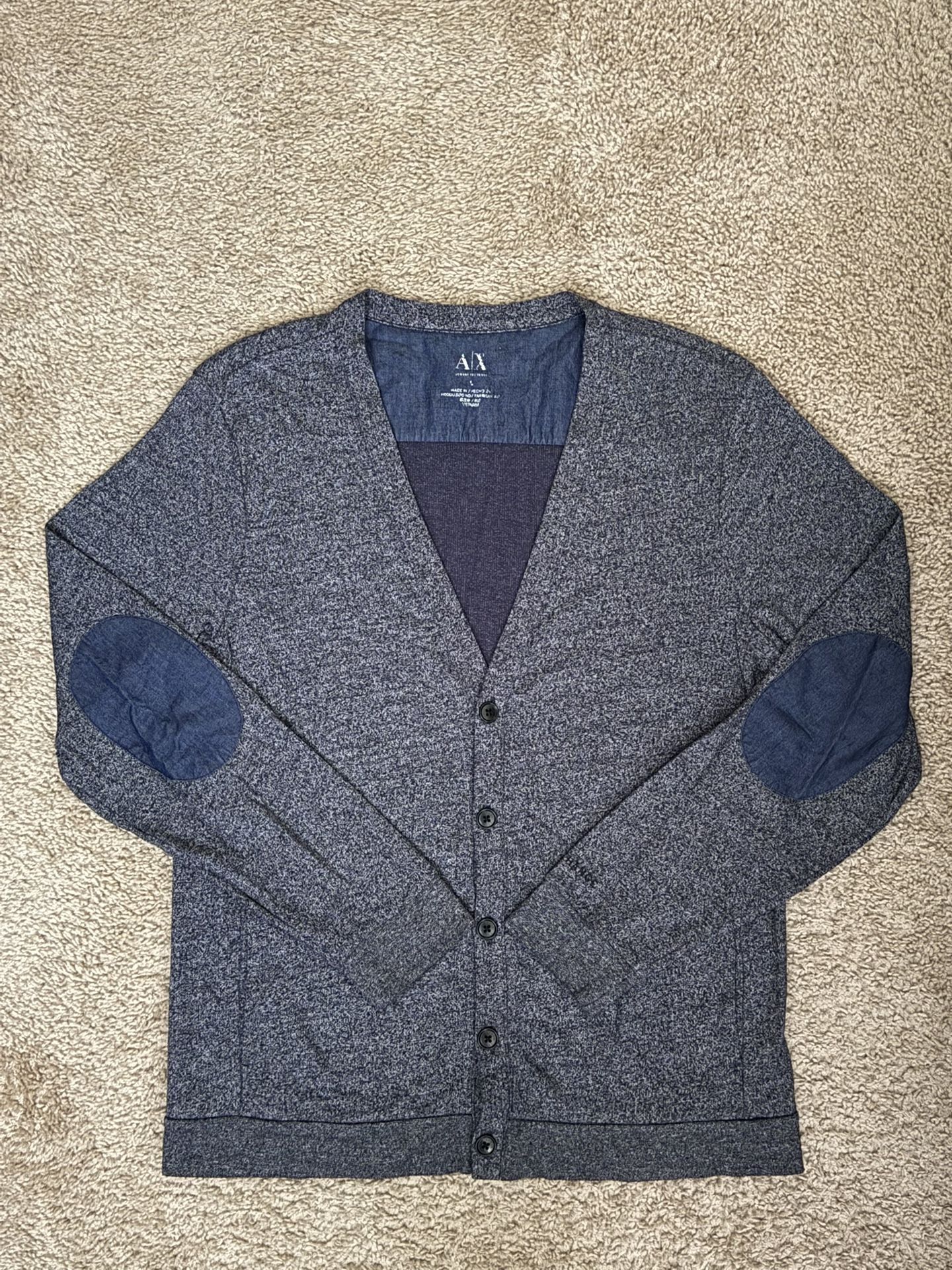 A|X Armani Exchange / Sweater / Cardigan / Men’s Size L / Gray