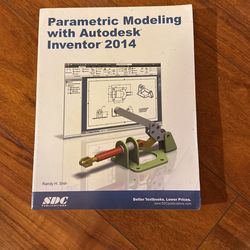 Parametric Modeling With Autodesk Inventor $30 obo