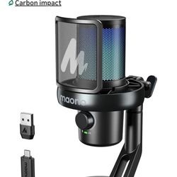 Maono DM40 Wireless Condenser Microphone RGB
