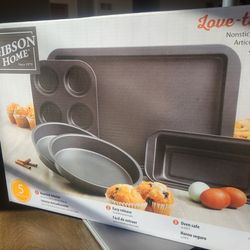 Bakeware non stick 5 pc