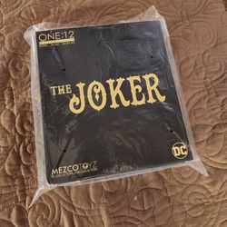 Mezco One : 12 Gaslight Joker action figure, new in unopened box MDX exclusive 